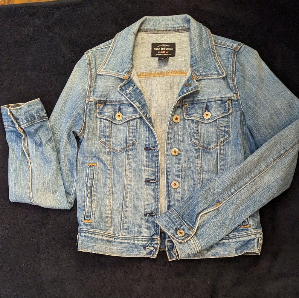Ralph Lauren Polo Jeans Co. Lydia Denim Jacket. Small